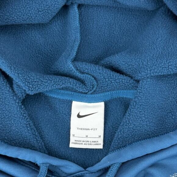 Nike Therma-Fit Fleece Hoodie Size Medium - Picture 4 of 5